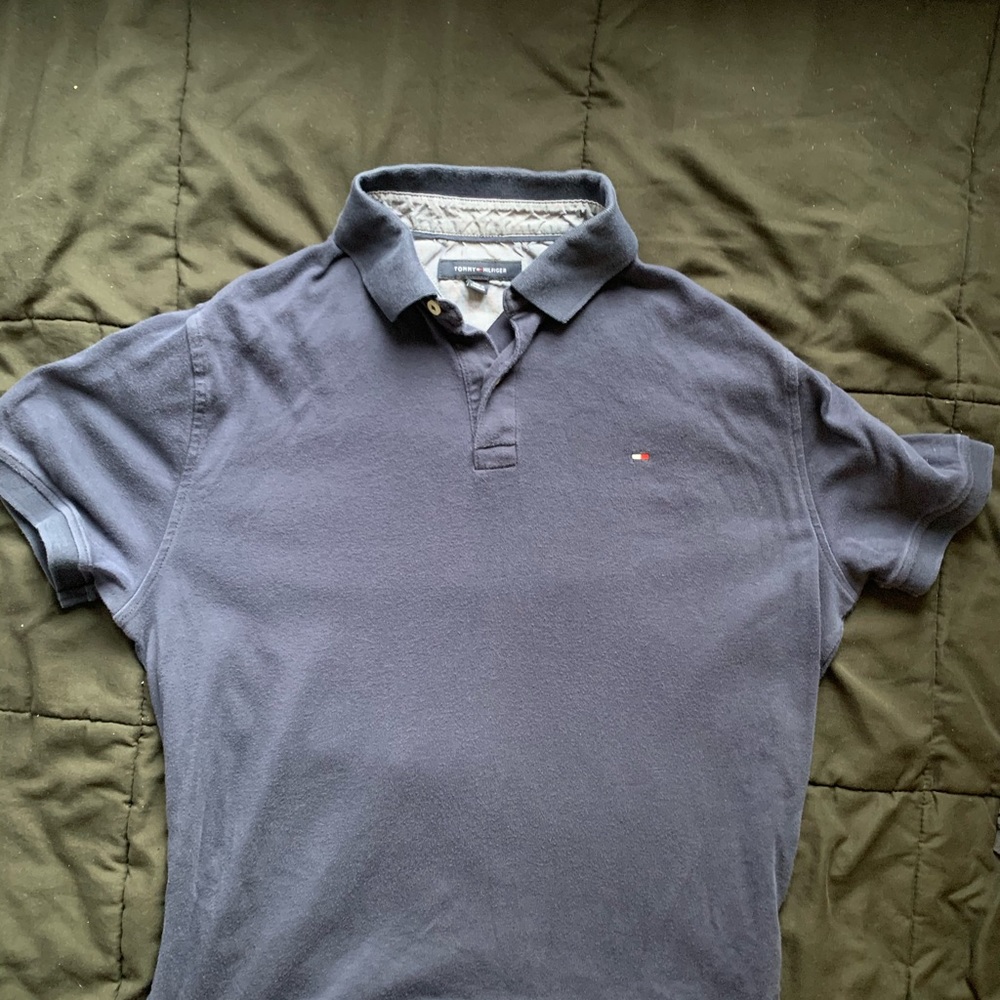 Tommy Hilfiger men’s medium blue polo shirt
